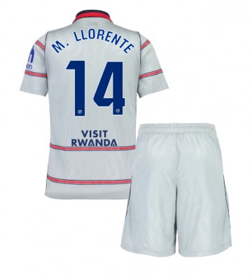 Atletico Madrid Marcos Llorente #14 Tredjetrøje Børn 2026-27 Kortærmet (+ Korte bukser)